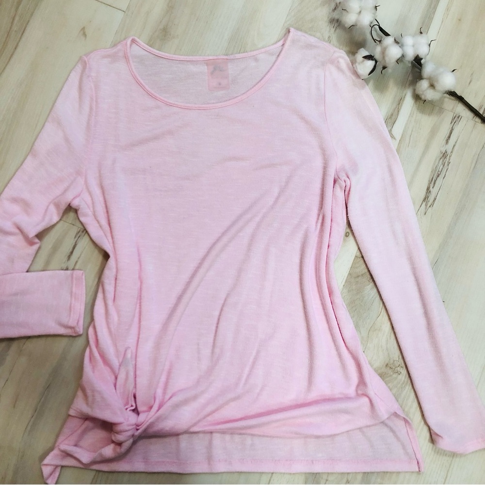 Pink Long Sleeve Women's Top